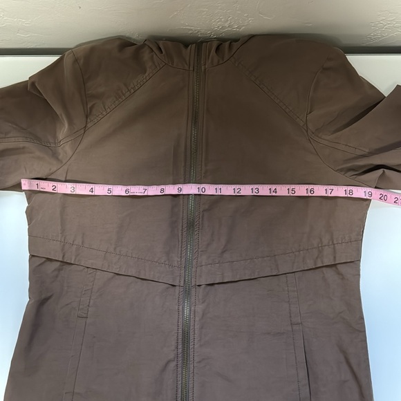 COLUMBIA ARCH CAPE III HOODED BROWN JACKET S - Picture 11 of 13
